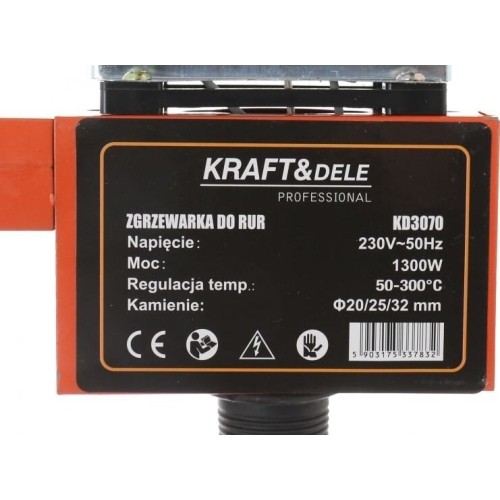 Suvirinimo aparatas termoplasto vamzdžiams (PVC) 1300W