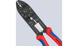 Replės laidų užspaudimui ir nuvalymui 230mm KNIPEX