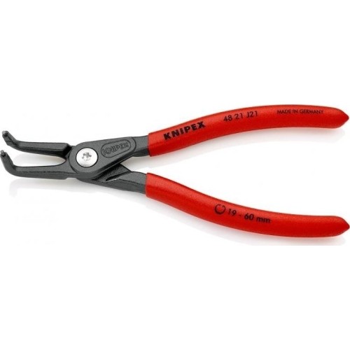 Replės vidiniams žiedams. Lenktos 165mm (Ø19-60mm) KNIPEX