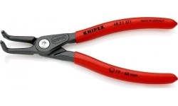 Replės vidiniams žiedams. Lenktos 165mm (Ø19-60mm) KNIPEX
