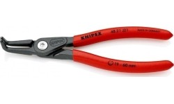 Replės vidiniams žiedams. Lenktos 165mm (Ø19-60mm) KNIPEX