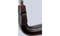 Replės vidiniams žiedams. Lenktos 165mm (Ø19-60mm) KNIPEX