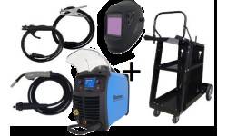 SUPER PASIŪLYMAS! Pusautomačio KOMPLEKTAS SHERMAN DIGIMIG 205 LCD SYNERGIC su skydeliu E5 ir vežimėliu