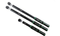 Pre-set professional digital torque wrench - 1/4" 1.5-30Nm L235mm