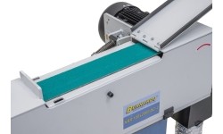 Vamzdžių ir profilių galų šlifavimo staklės su integruota dulkių nutraukimo sistema KBR 100 x 2000 DC-2