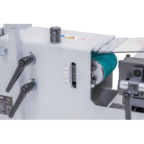 Vamzdžių ir profilių galų šlifavimo staklės su integruota dulkių nutraukimo sistema KBR 100 x 2000 DC-2