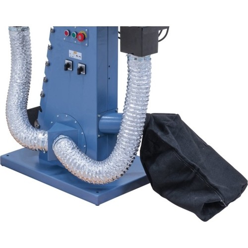 Pipe and profile end grinding machine with aspiration KBR 100 x 2000 DC-2