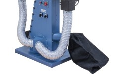 Pipe and profile end grinding machine with aspiration KBR 100 x 2000 DC-2