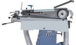 Pipe and profile end grinding machine with aspiration KBR 100 x 2000 DC-2