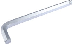 L-tipo šešiakampis raktas, apvalia galvute - 18mm