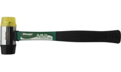 Mounted hammer with plastic fibreglass handle - 0.4kg, Ø 35mm, L270mm