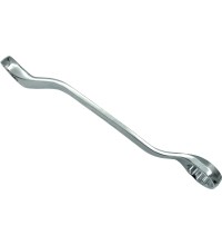 Double ended double offset ring spanner - 22 x 24mm