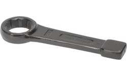 Single end ring slogging spanner - 75mm