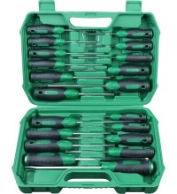 Screwdriver set 20pcs (pl./PH/Hex/hooks)