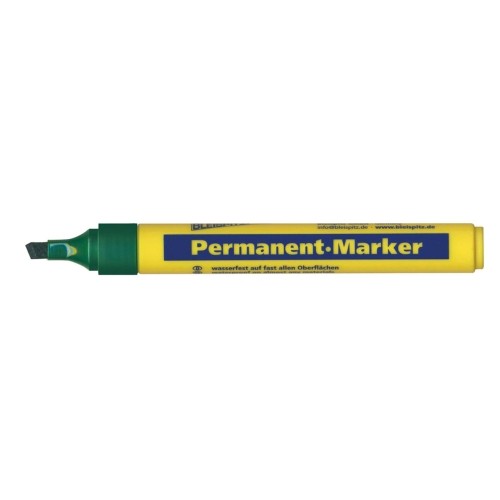 Marker, permanent, crossed 1-5mm, 1pc -  Žalia 