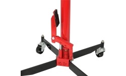 Transmission jack 0.6t with double pump and safety valve