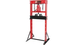 Shop press with hydraulic bottle jack 12t
