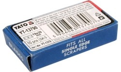 Blades set (10pcs) for glass scraper 39x200mm