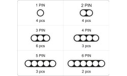 Hermetinių jungčių rinkinys (424vnt)