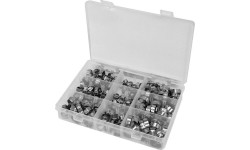 Press on clamps set (170pcs)(6-21mm)