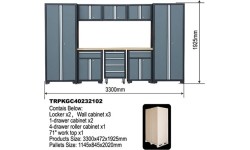 Garage cabinet combo