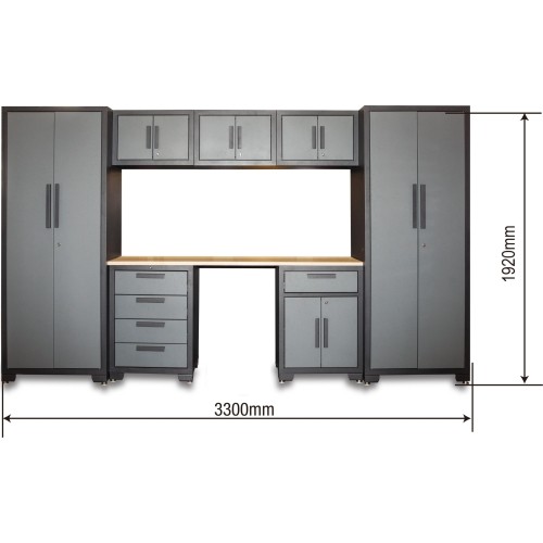 Įrankių spintelių komplektas