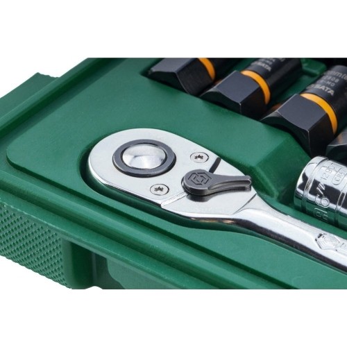 Galvučių rinkinys 3/8 + 1/4 pažeistiems varžtams išsukti (23vnt)