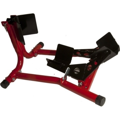 Motorcycle wheel stand