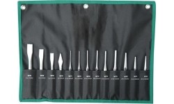 Chisel and punch set 13pcs.