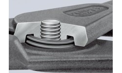 Replės išoriniams žiedams 225mm (Ø40-100mm) KNIPEX