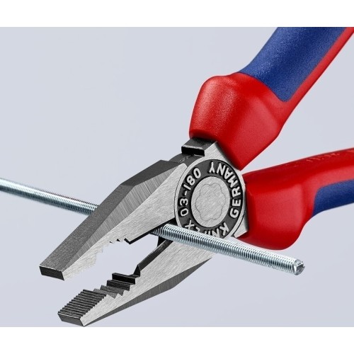 Kombinuotos replės 180mm KNIPEX