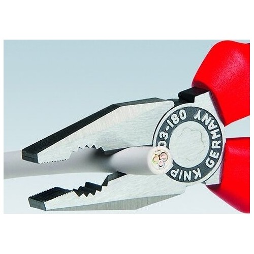 Kombinuotos replės 180mm KNIPEX