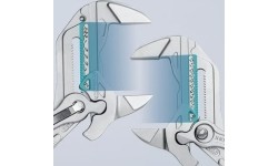 Santechninės replės-raktas KNIPEX su fiksavimu - L300mm