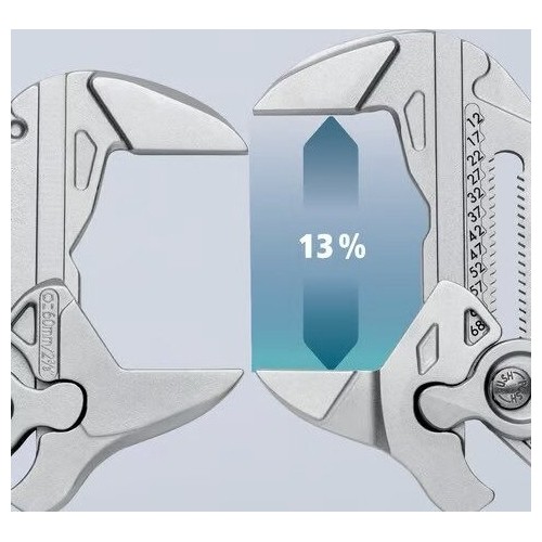 Water pump pliers-wrench KNIPEX with locking - L125mm