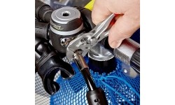 Santechninės replės-raktas KNIPEX su fiksavimu - L125mm