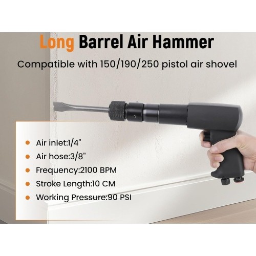 Air hammer with ball joint seperator set 25pcs