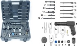 Air hammer with ball joint seperator set 25pcs