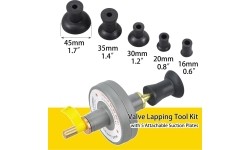 Diesel injector seat cleaner&air valve lapper tools set 6pcs for drill