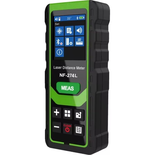 Laser range finder distance meter with BT (green) 0-60m