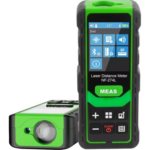 Laser range finder distance meter with BT (green) 0-60m