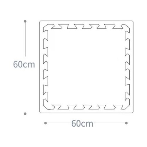 Workshop EVA matt 600x600x10mm 6pcs