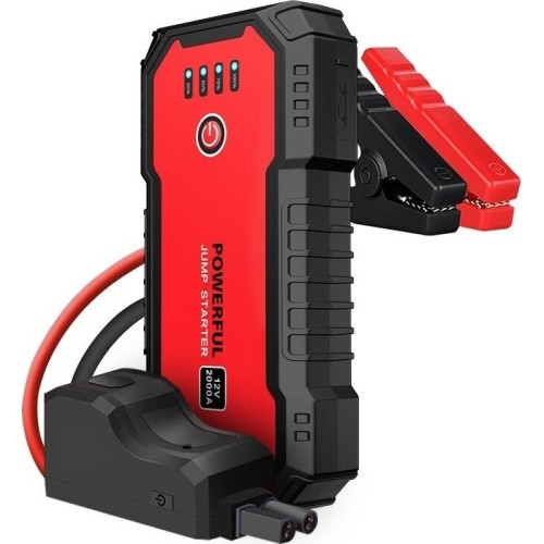 Multifunctional jump starter and charger 12V 2000A 20Ah
