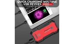 Multifunctional jump starter and charger 12V 2000A 20Ah