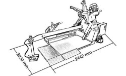 Tyre changer for truck