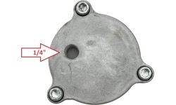 Pompa domkratui 35t pneum./hidraul. T22035 (ats.d.)