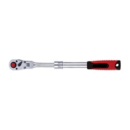 1/2" Dr. Flexible quick-release ratchet with prolongation, L320/450mm