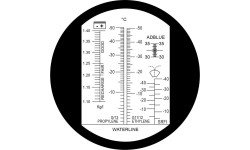 Refractometer with LED light
