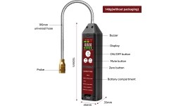 Combustible gas leak detector