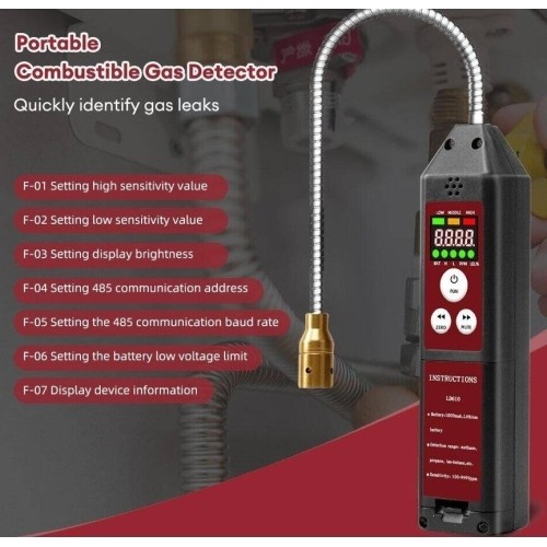 Combustible gas leak detector