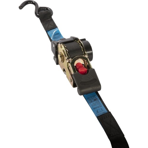 Auto retract ratchet tie down strap 0.3t, L3.0m, width 25mm
